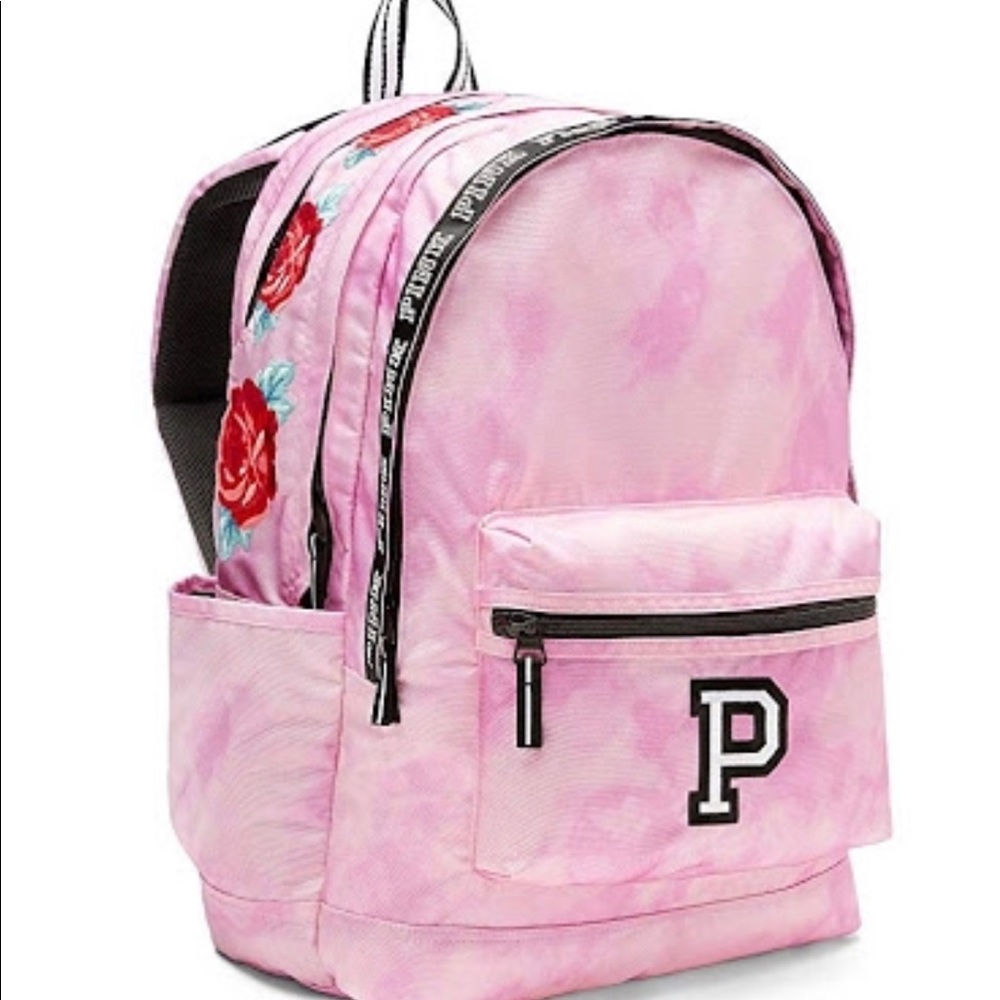 Pink Victoria Secret backpack